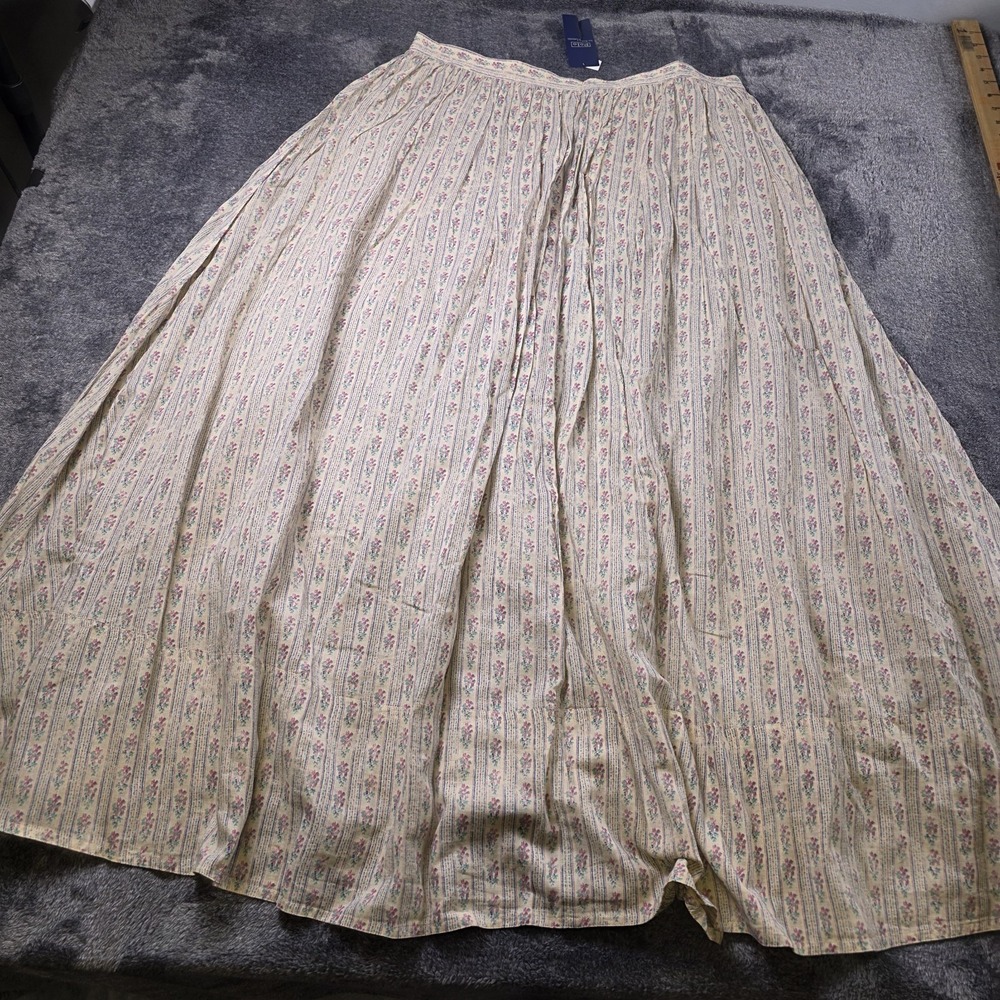 Polo Ralph Lauren Floral Cotton Skirt Size 16